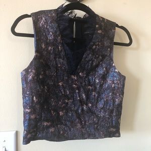 Pretty Cynthia Rowley formal crop top